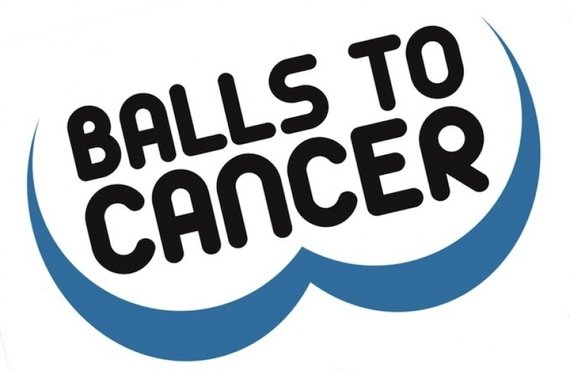 balls to cancer logo