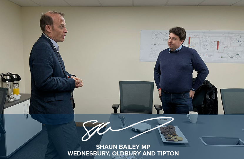 Shaun Bailey MP visits Kew Technology